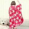 Sleeves Coral Fleece Blanket - Image 4