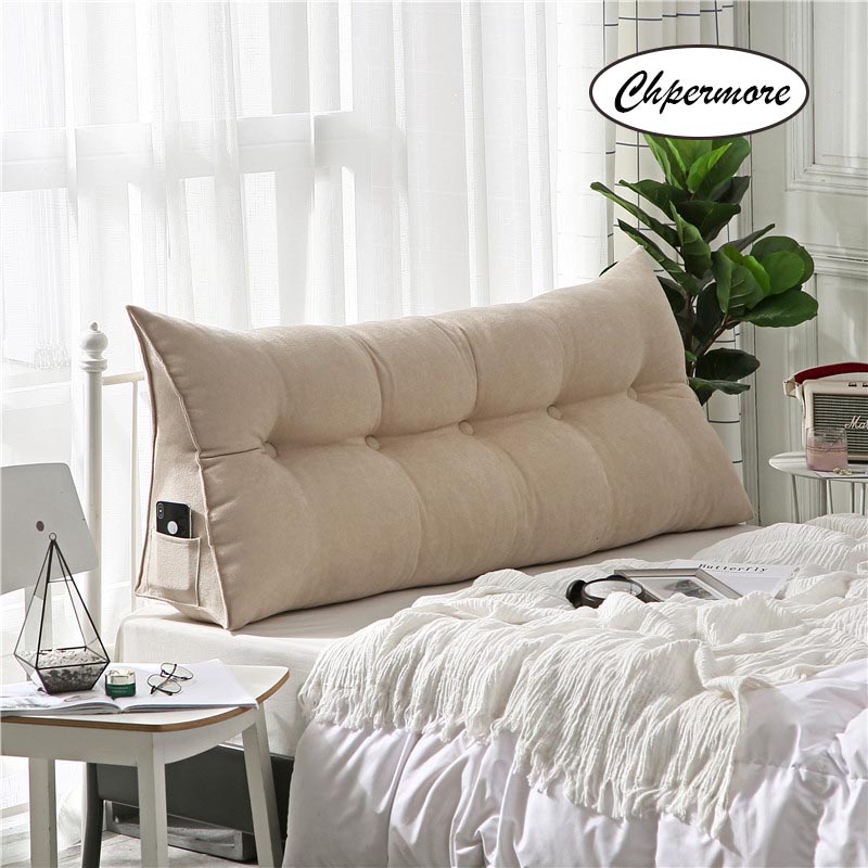 Chpermore New Style Fashion Washable Long pillows Simple Bed Cushion Double  Tatami Bed soft bag Removable pillow For Sleeping - Price history & Review, AliExpress Seller - Chpermore factory Store